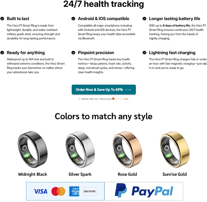 Herz P1 Smart Ring Review: Conscious Living and Energy Alignment Tool